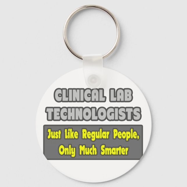Clinical Lab Technologists .. Smarter Keychain (Front)