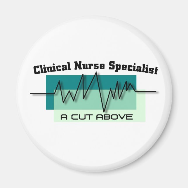 Clinical Nurse Specialist CNS Logo Magnet (Front)