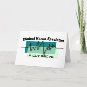 Clinical Nurse Specialist Congratulations Card