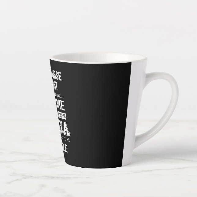 Clinical Nurse Specialist T Shirt - Multitasking N Latte Mug (Right)