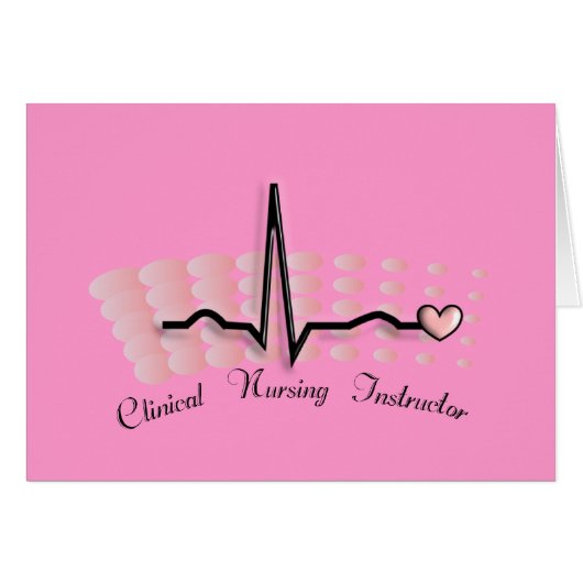 Clinical Nursing Instructor QRS Design (Front Horizontal)