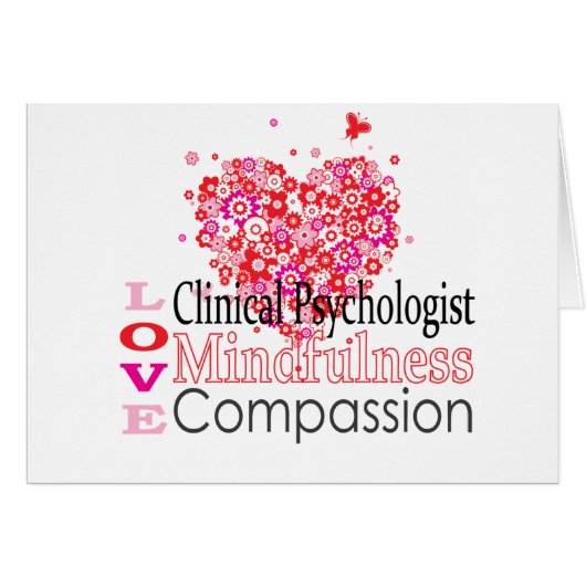 Clinical Psychologist Cards (Front Horizontal)