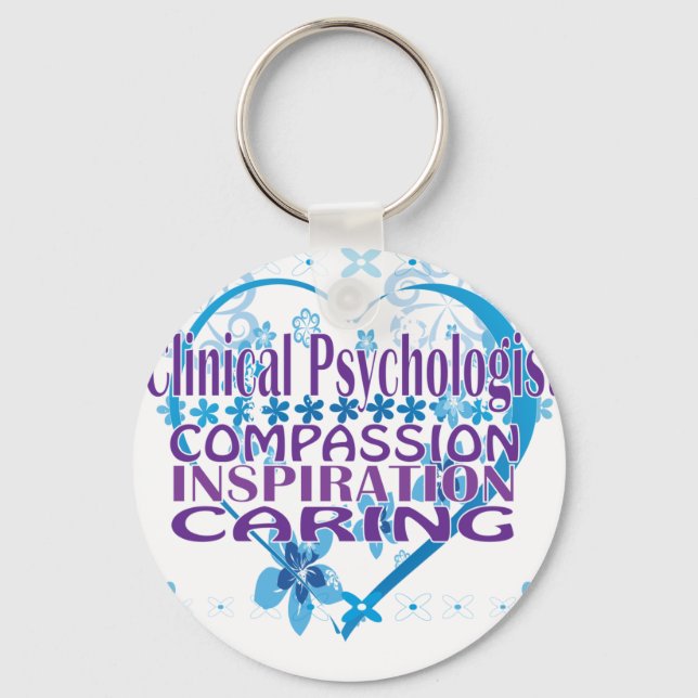 Clinical Psychologist Keychain (Front)