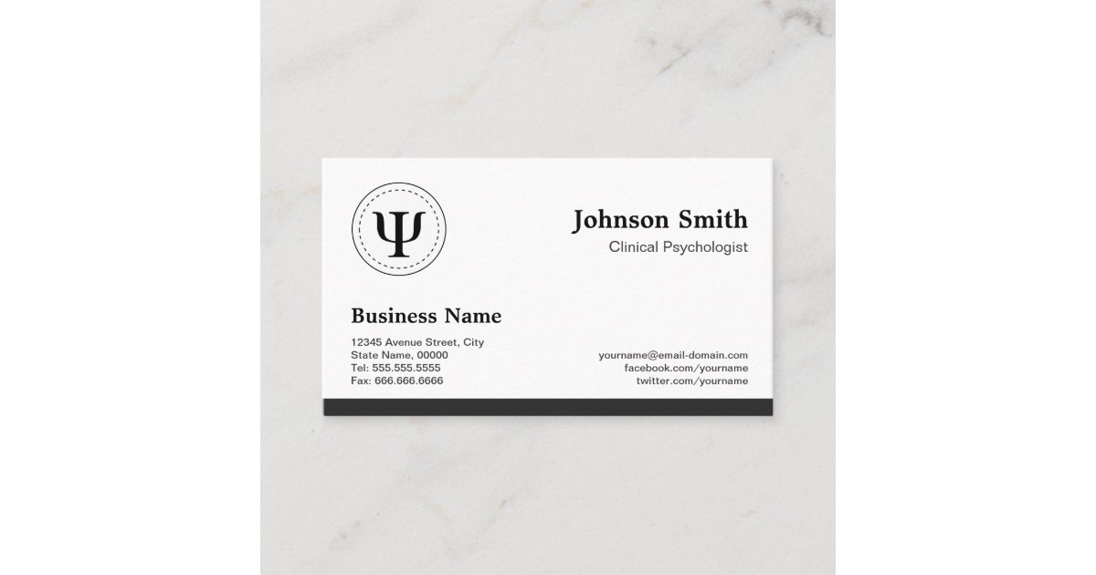 Clinical Psychologist Psychology Appointment