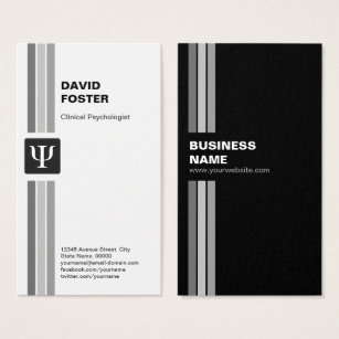 Psi Symbol Gifts On Zazzle Clinical Psychologist Psychology Psi Symbol Business Card