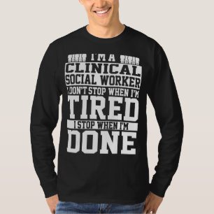 Clinical Social Worker Apparel   Unique Workers De T-Shirt