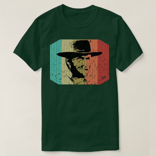 Clint Eastwood 21 T-Shirt (Design Front)