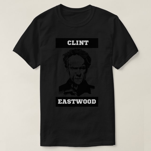 Clint Eastwood 47 T-Shirt (Design Front)