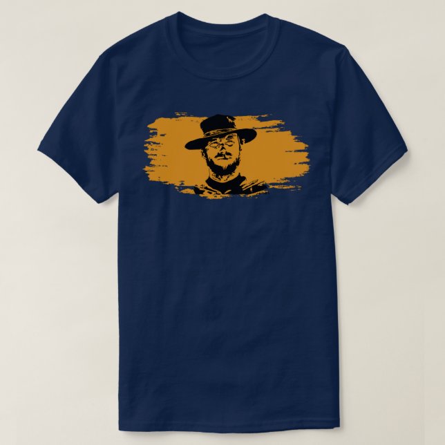 Clint Eastwood 50 T-Shirt (Design Front)