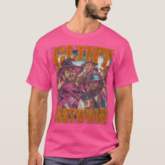 Clint Eastwood  Classic Bootleg Style T-Shirt