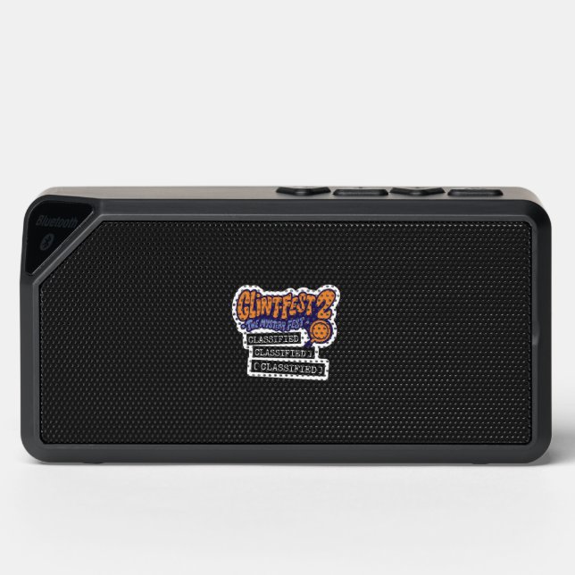 Clintfest 2 bluetooth speaker (Front)