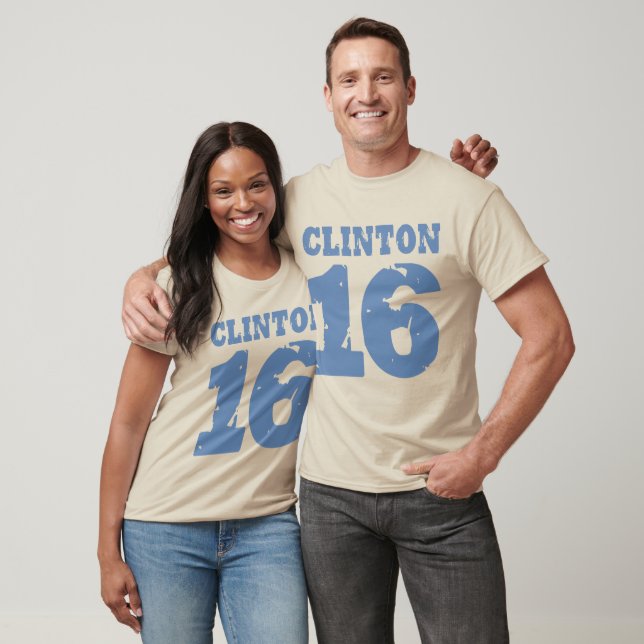 CLINTON 2016 UNIFORM DISTRESSED T-Shirt (Unisex)