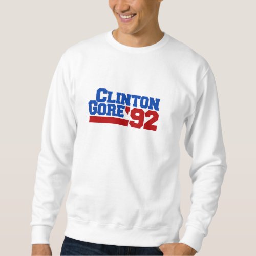 Clinton GORE 1992 Sweatshirt