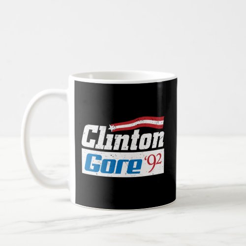 Clinton Gore 92 Democratic  Coffee Mug