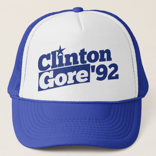 Clinton Gore 92 Trucker Hat
