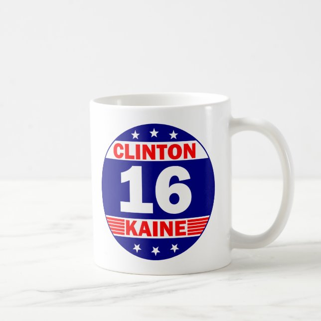 Clinton Kaine 2016 Coffee Mug (Right)