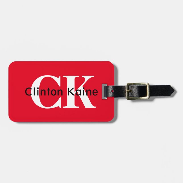 Clinton Kaine - CK 2016 Luggage Tag (Front Horizontal)
