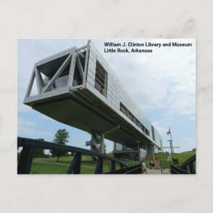 Clinton Presidential Library and Museum Postcard