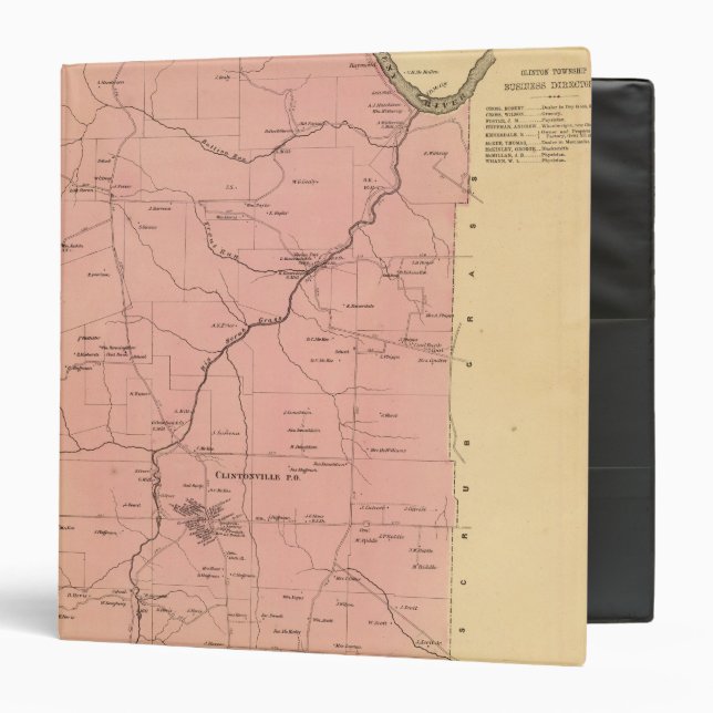 Clinton Township Binder (Front/Inside)
