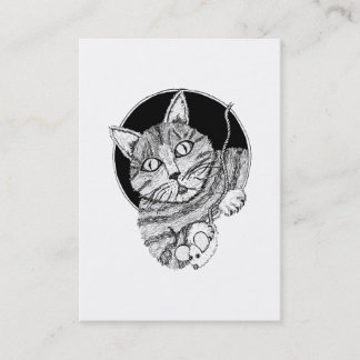 "Clinton's Cat" ACEO Art Trading Card