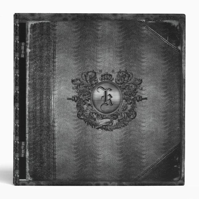 Clintz Nightfall Customizable 3 Ring Binder (Front)