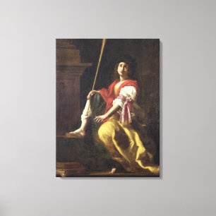 Clio, Muse of History, 1624 Canvas Print