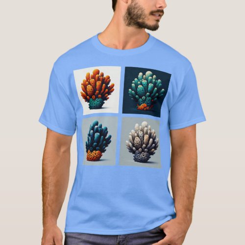 Cliona Celata Sponge Art Cool Underwater T_Shirt