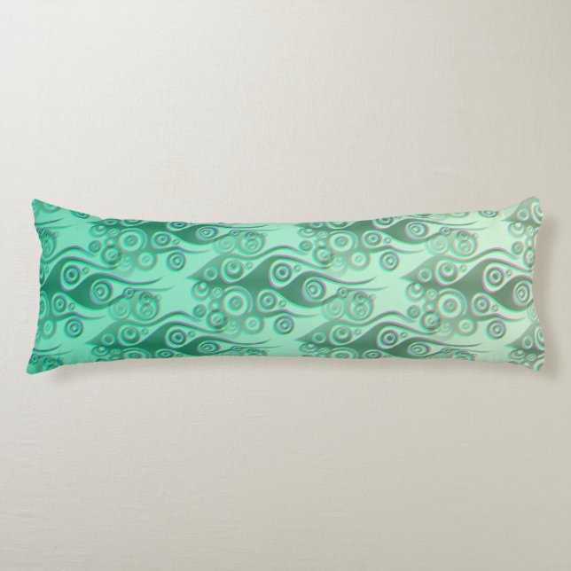 Clip Art Fish Pattern + your ideas Body Pillow (Front)