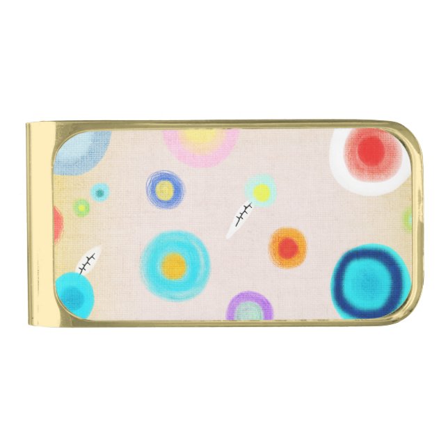 Clip Money Gold Finish Money Clip (Front)