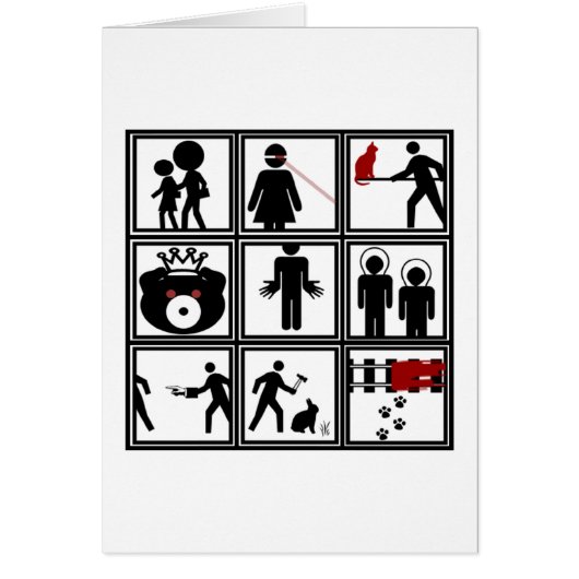 Clipart Madness! Cards (Front)