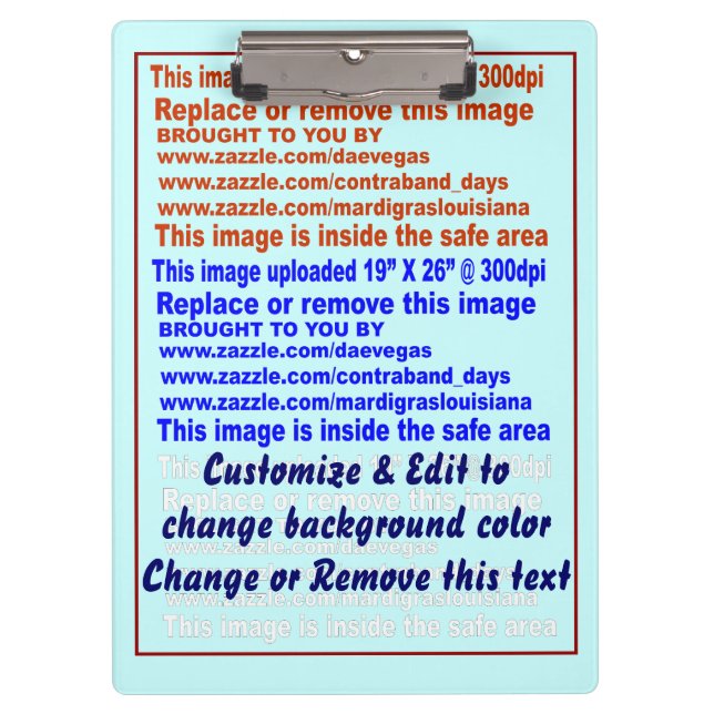 Clipboard Design Front Back (Front)