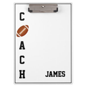 Clipboard-Football Coach Clipboard