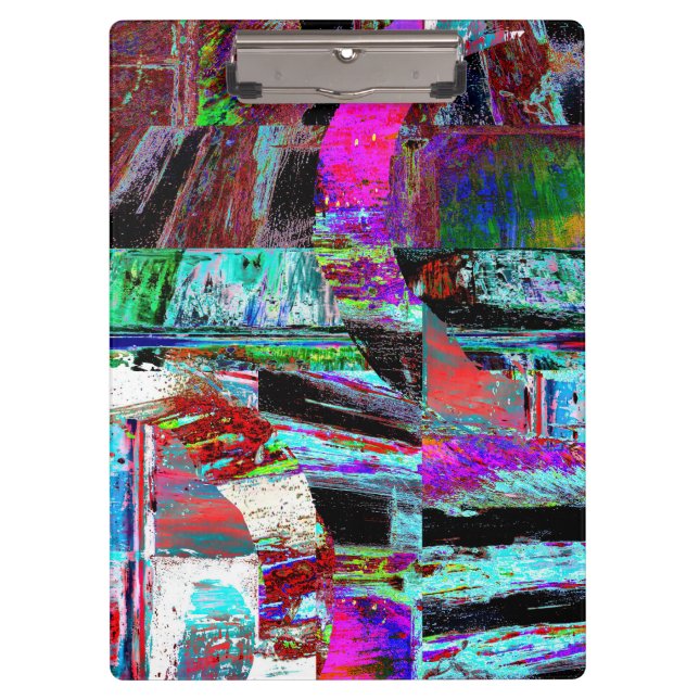 Clipboard – Neon Pulse (Front)