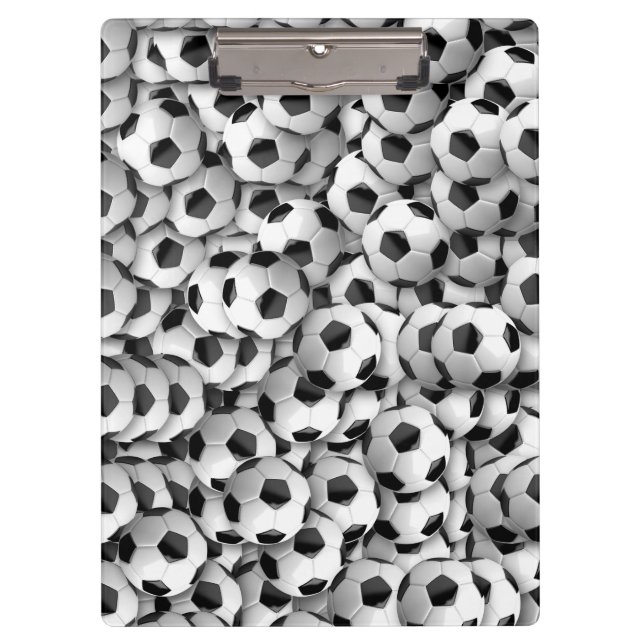 Clipboard-Soccer Balls Clipboard (Front)