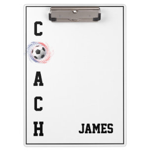 Clipboard-Soccer Coach Clipboard