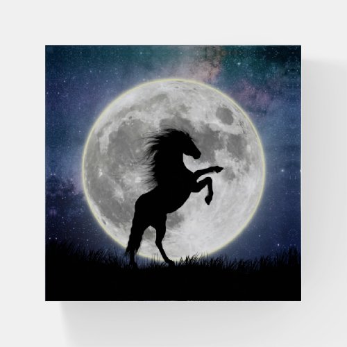 Clipboard The horse and the white moon Paperweight