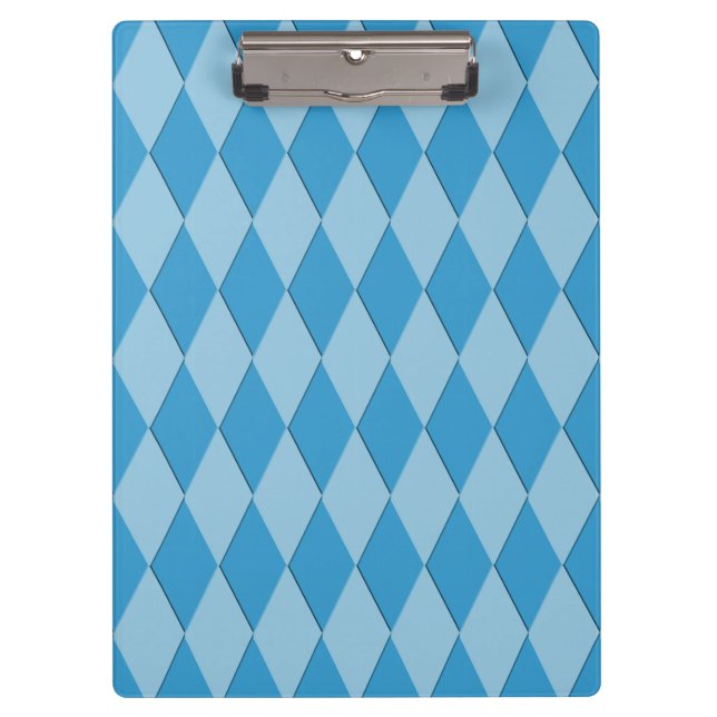 Clipboard - Two Toned Diamond Pattern (Front)