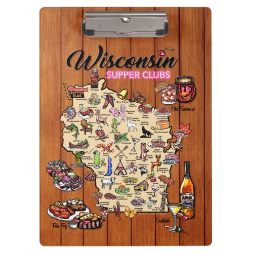 Clipboard _ Wisconsin Supper Club Map