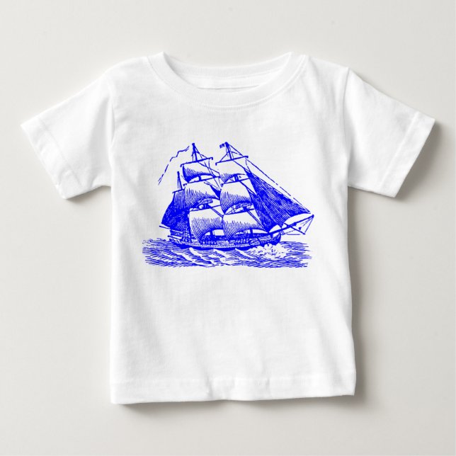 Clipper - Blue Baby T-Shirt (Front)