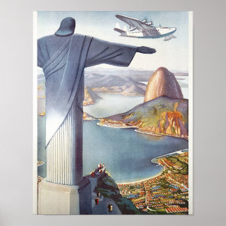 Clipper Rio Travel Poster (2015) chromolithograph