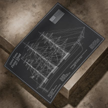 Clipper Ship Flying Cloud - Blueprint PD