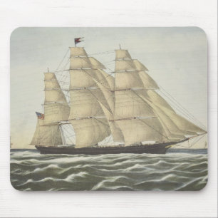 Clipper Ship, Flying Cloud Mouse Pad