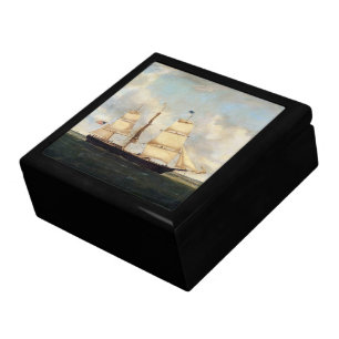 Clipper ship Horatio 19th century Gift Box