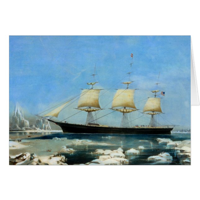 Clipper Ship Red Jacket 1854 Cards (Front Horizontal)
