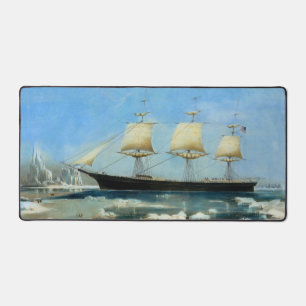 Clipper Ship Red Jacket 1854 Desk Mat