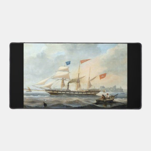 Clipper Ship the Marshall 1847 Desk Mat