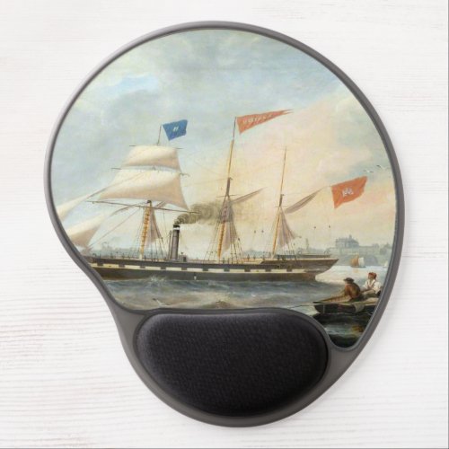 Clipper Ship the Marshall 1847 Gel Mouse Pad