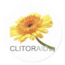 Clitoraid.org Classic Round Sticker