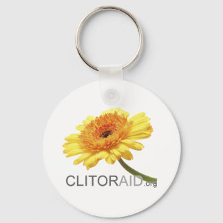 Clitoraid.org Keychain