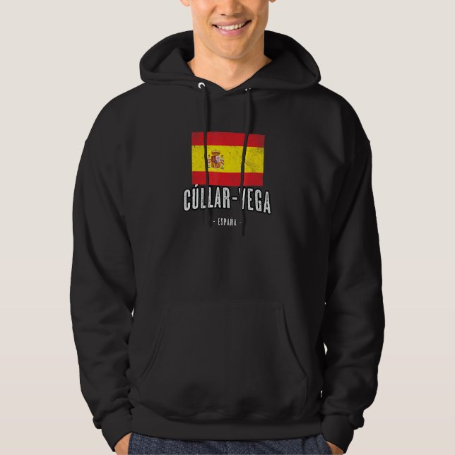 Cllar-Vega Spain Es Flag City - Bandera Ropa - Hoodie (Front)
